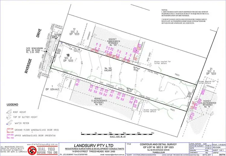Floorplan of Homely land listing, 102 Riverside Drive, Tumbulgum NSW 2490