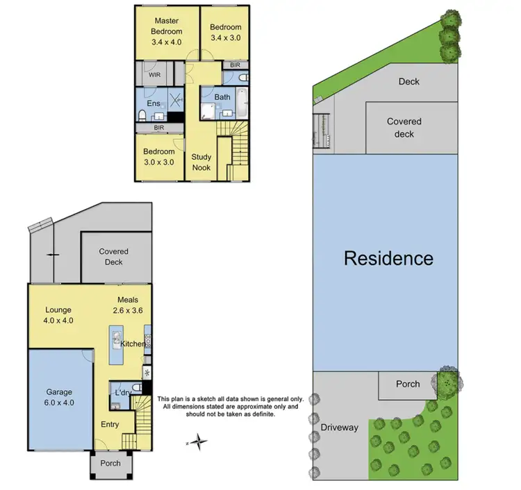 Floorplan of Homely house listing, 39 Evans Drive, Croydon VIC 3136