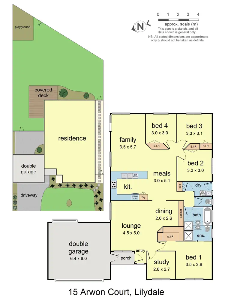 Floorplan of Homely house listing, 15 Arwon Court, Lilydale VIC 3140