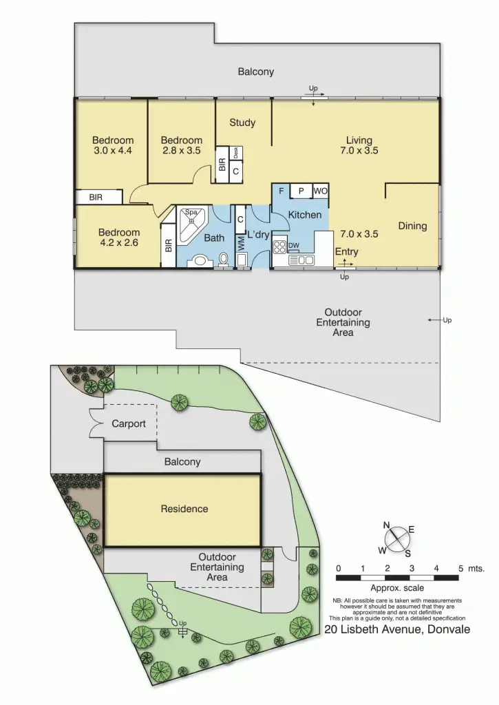 Floorplan of Homely house listing, 20 Lisbeth Avenue, Donvale VIC 3111