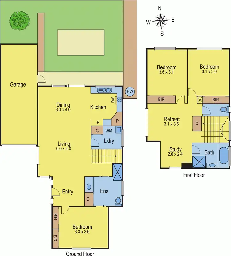 Floorplan of Homely house listing, 2/10 Dixon Court, Altona Meadows VIC 3028