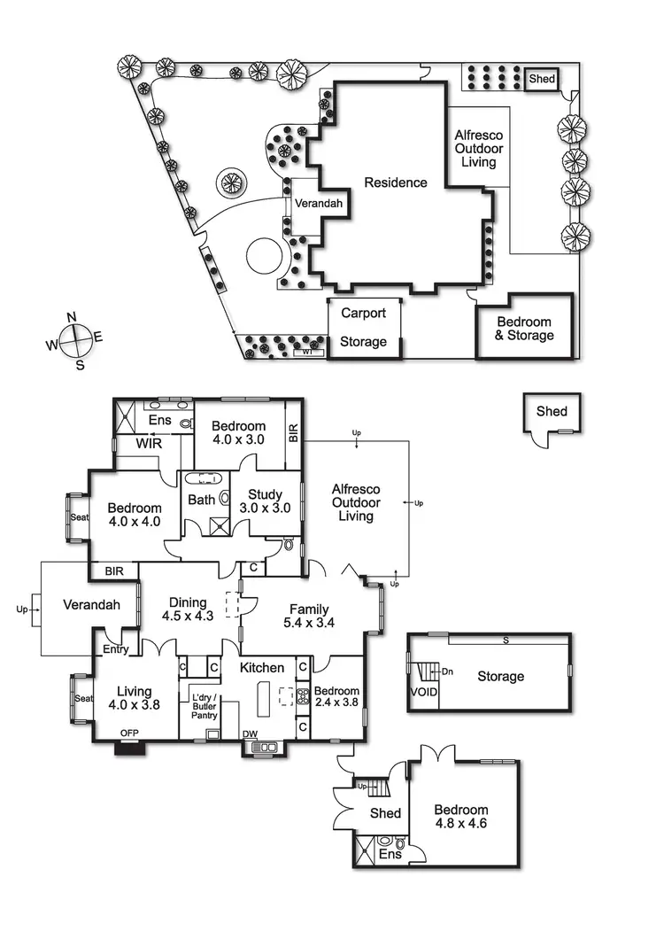Floorplan of Homely house listing, 3 Newham Grove, Ormond VIC 3204