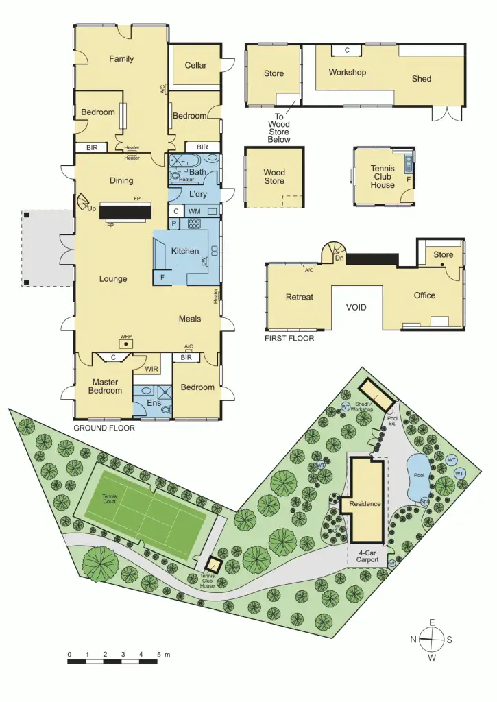 Floorplan of Homely house listing, 164 Mount Pleasant Road, Eltham VIC 3095