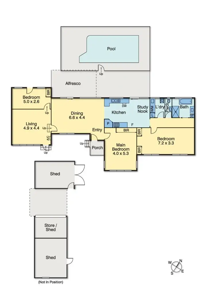 Floorplan of Homely house listing, 63 Walkers Road, Mount Eliza VIC 3930
