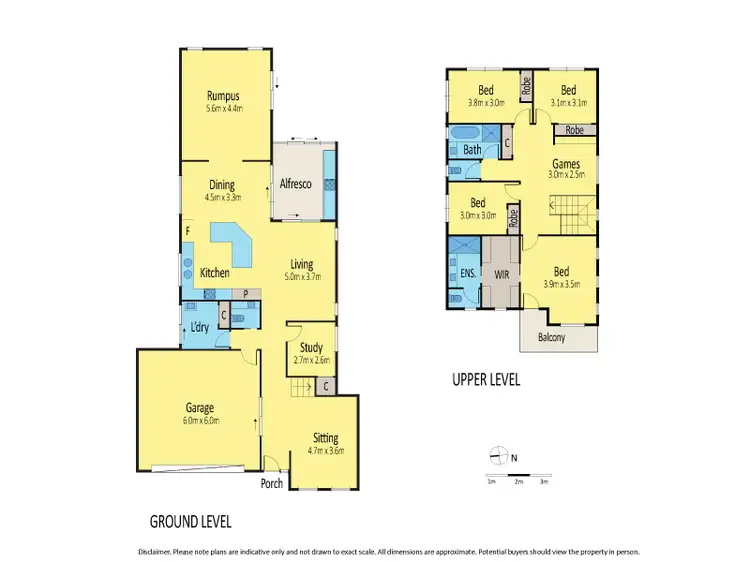 Floorplan of Homely house listing, 22 Domain Drive, Hillside VIC 3037