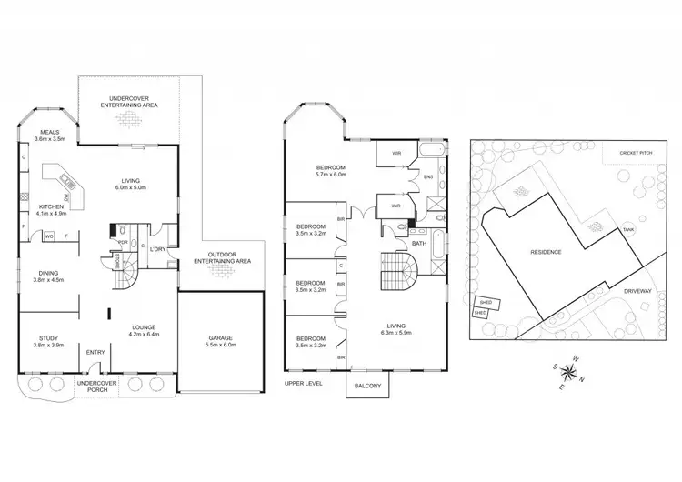 Floorplan of Homely house listing, 17 Hanke Place, Sunbury VIC 3429