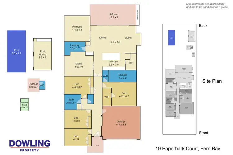 Floorplan of Homely house listing, 19 Paperbark Court, Fern Bay NSW 2295