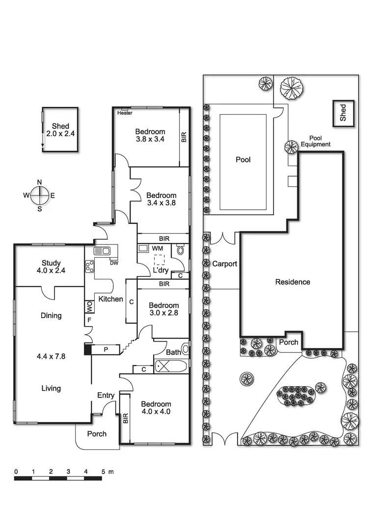 Floorplan of Homely house listing, 11 Somers Street, Bentleigh VIC 3204