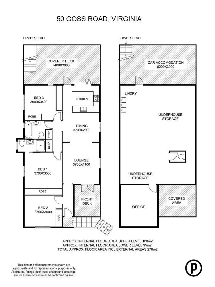 Floorplan of Homely house listing, 50 Goss Road, Virginia QLD 4014