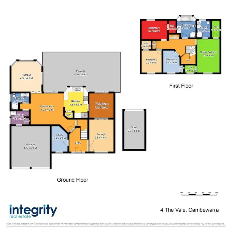 Floorplan of Homely house listing, 4 The Vale, Cambewarra NSW 2540