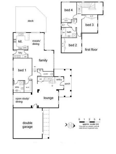 Floorplan of Homely townhouse listing, Address available on request