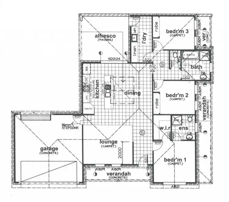 Floorplan of Homely house listing, 437 Ontario Avenue, Mildura VIC 3500