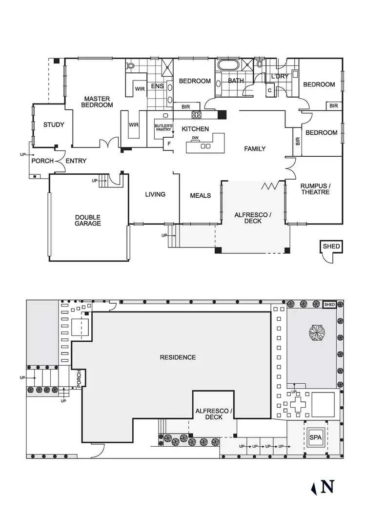 Floorplan of Homely house listing, 23 Roaming Road, Doreen VIC 3754