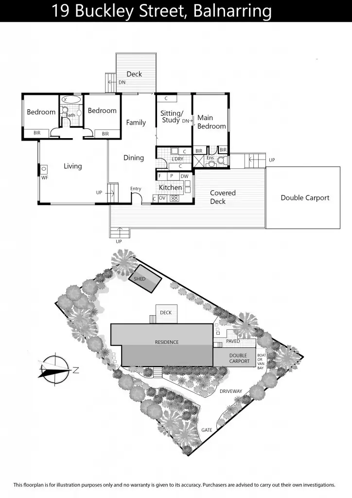 Floorplan of Homely house listing, 19 Buckley Street, Balnarring VIC 3926