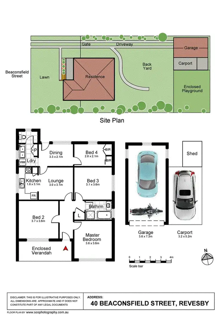 Floorplan of Homely house listing, 40 Beaconsfield Street, Revesby NSW 2212