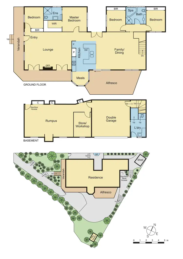 Floorplan of Homely house listing, 7 Delmuir Close, Eltham VIC 3095
