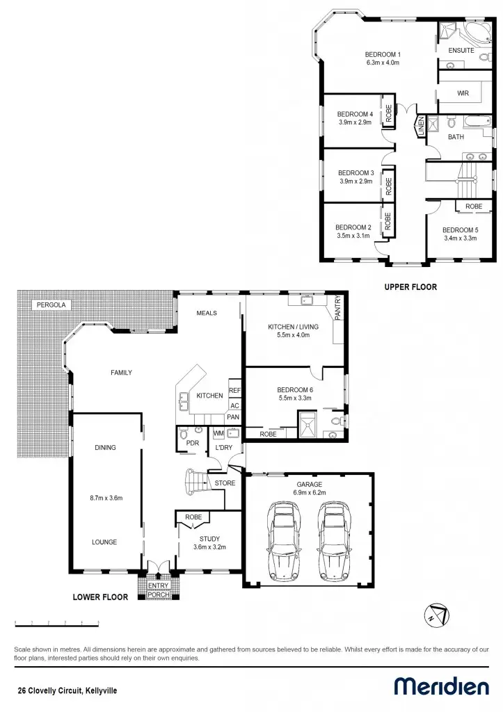 Floorplan of Homely house listing, 26 Clovelly Circuit, Kellyville NSW 2155