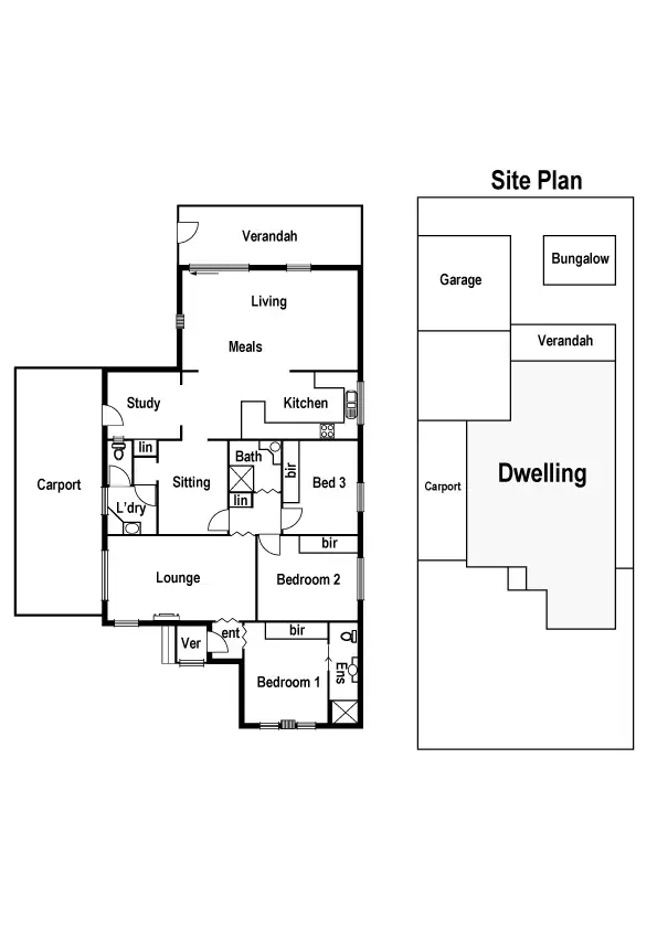Floorplan of Homely house listing, 41 Drysdale Street, Reservoir VIC 3073