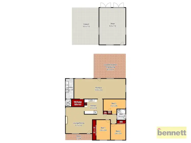 Floorplan of Homely house listing, 40 Faithfull Street, Richmond NSW 2753