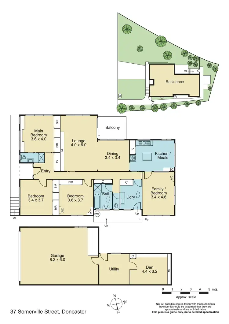 Floorplan of Homely house listing, 37 Somerville Street, Doncaster VIC 3108