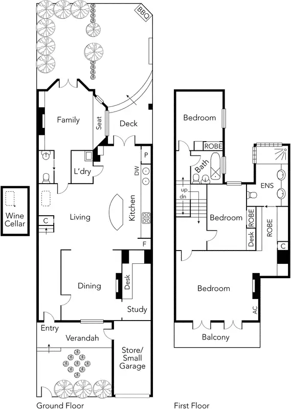 Floorplan of Homely house listing, 6 Madden Street, Albert Park VIC 3206