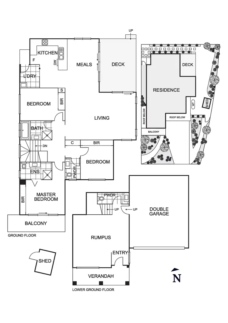 Floorplan of Homely house listing, 1/121 Sackville Street, Montmorency VIC 3094