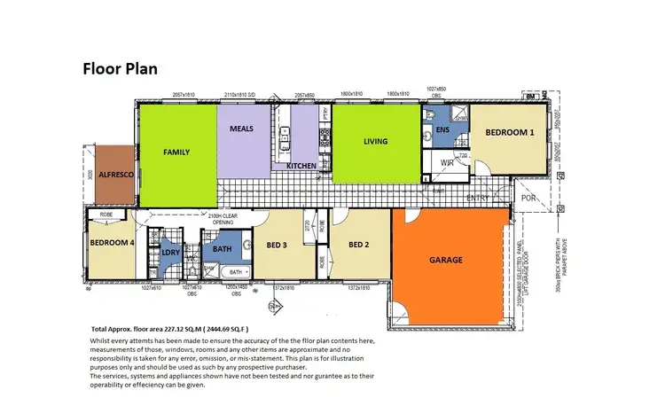 Floorplan of Homely house listing, 20 Desa Terrace, Dandenong VIC 3175