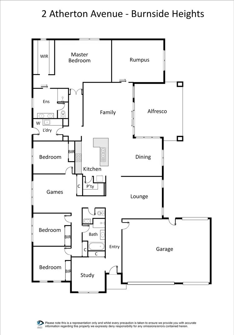 Floorplan of Homely house listing, 2 Atherton Avenue, Burnside VIC 3023