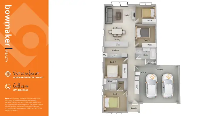 Floorplan of Homely house listing, 80 Olsen Circuit, Kallangur QLD 4503