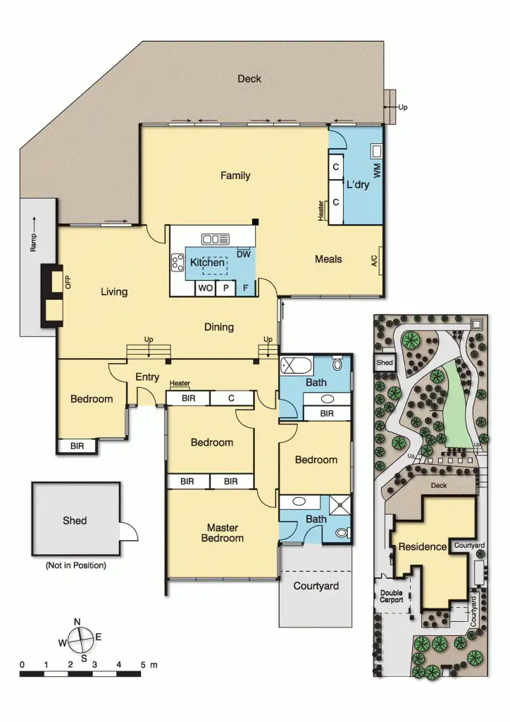 Floorplan of Homely house listing, 7 Gwenda Court, Lower Plenty VIC 3093