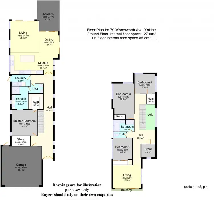 Floorplan of Homely house listing, 79 Wordsworth Avenue, Yokine WA 6060