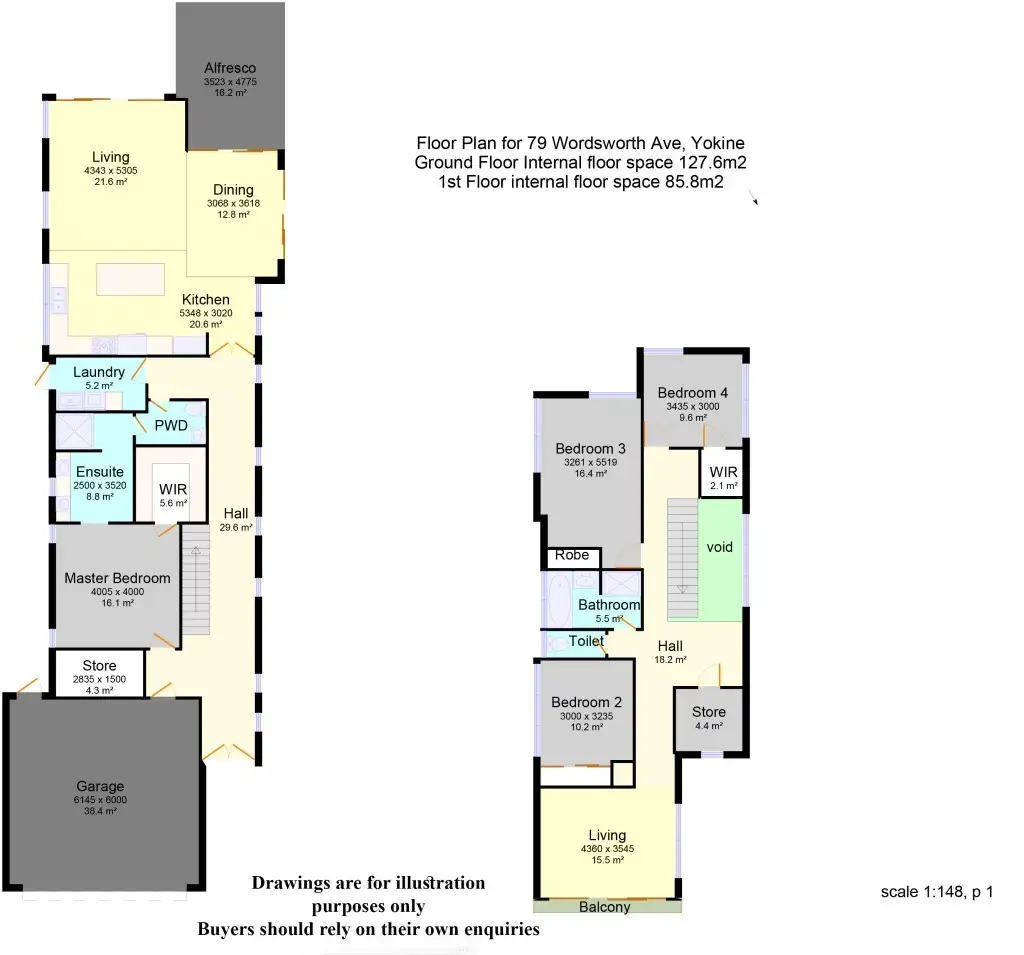 Floorplan of Homely house listing, 79 Wordsworth Avenue, Yokine WA 6060