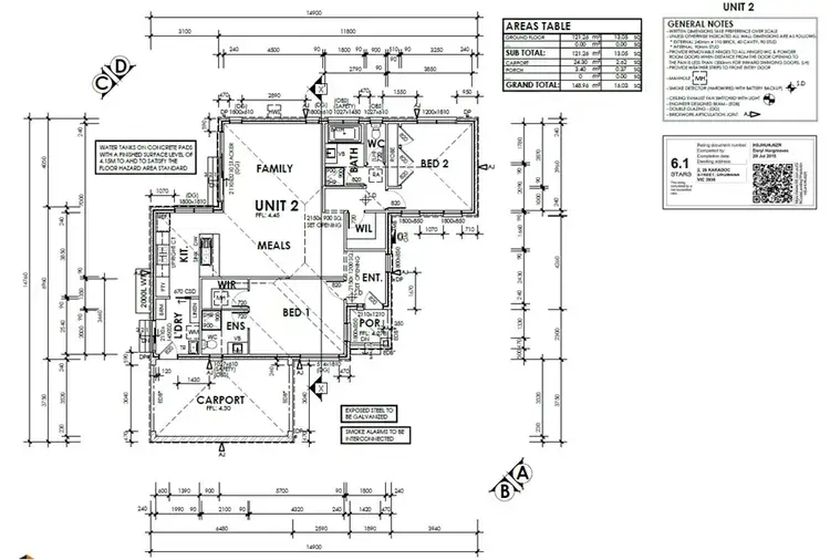 Floorplan of Homely house listing, 26A Karadoc Street, Dromana VIC 3936