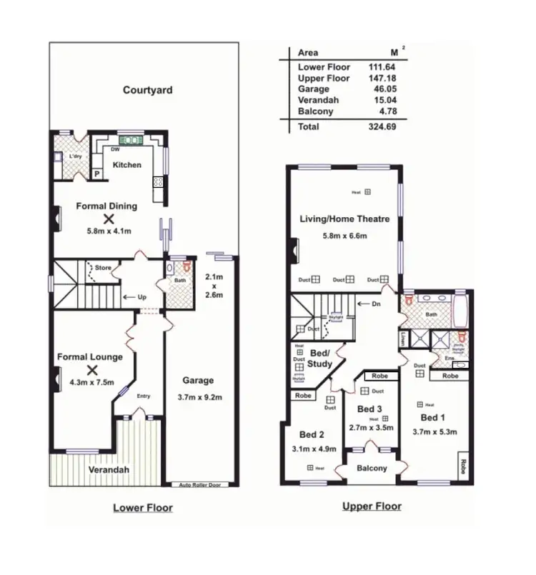 Floorplan of Homely house listing, 14 Power Street, Adelaide SA 5000