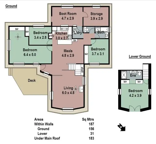 Floorplan of Homely house listing, 434 Burns Road, Woodside SA 5244