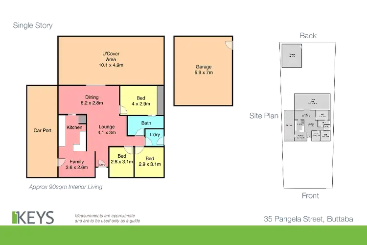 Floorplan of Homely house listing, 35 Pangela Street, Buttaba NSW 2283