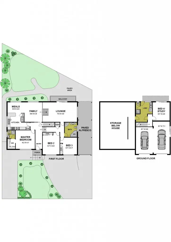 Floorplan of Homely house listing, 20 Nigel Crescent, Gladstone Park VIC 3043