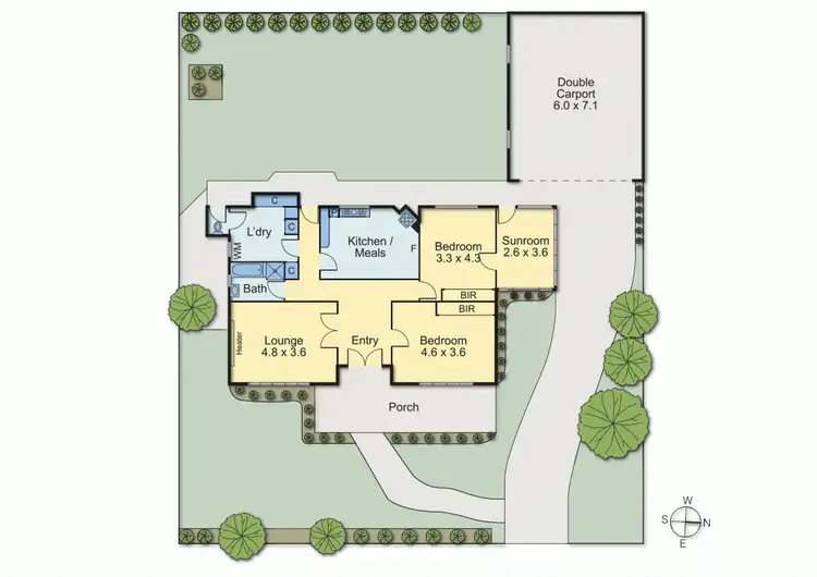 Floorplan of Homely house listing, 43 Tennyson Street, Malvern East VIC 3145