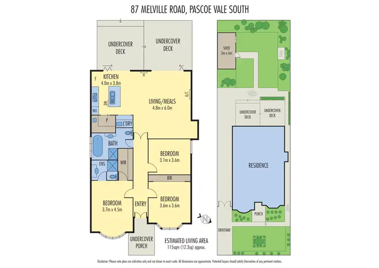 Floorplan of Homely house listing, 87 Melville Road, Pascoe Vale South VIC 3044