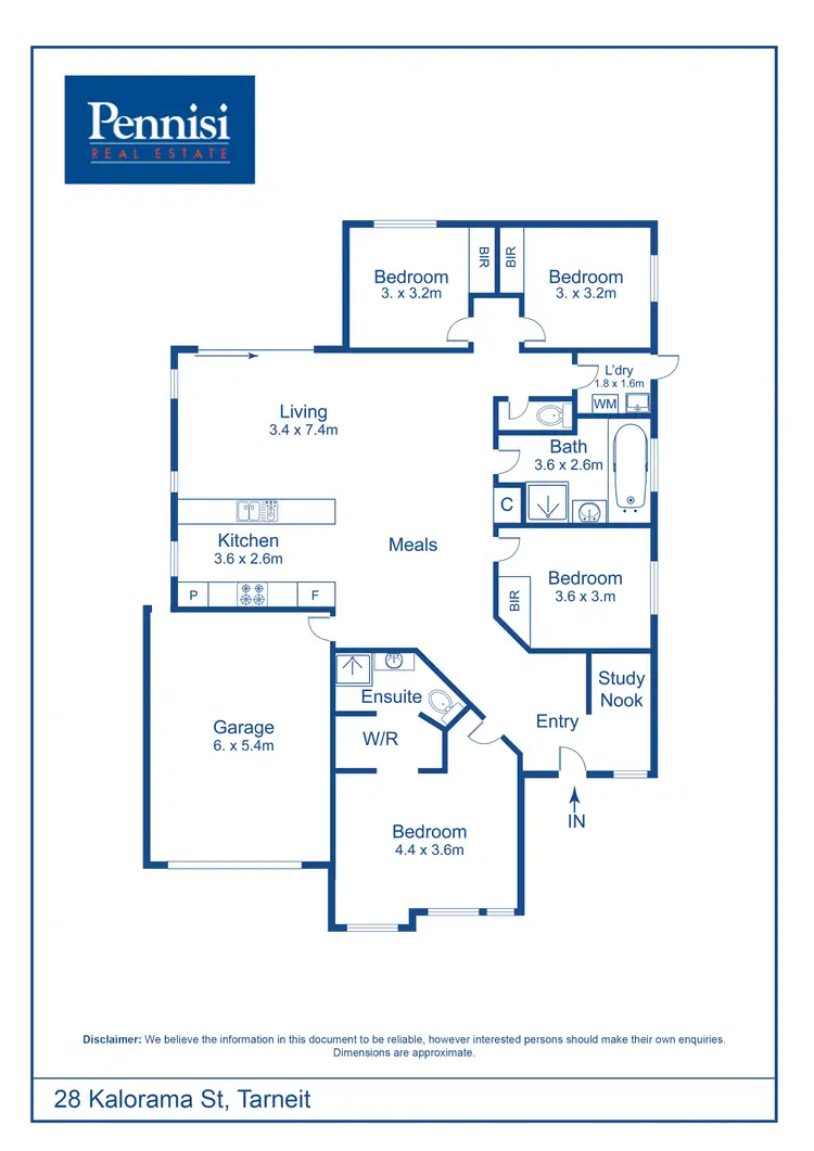 Floorplan of Homely house listing, 28 Kalorama Street, Tarneit VIC 3029