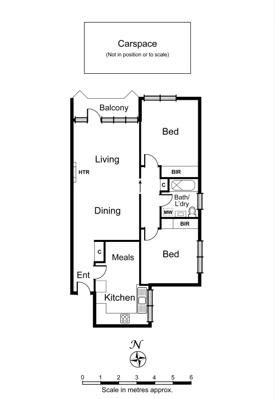 Floorplan of Homely apartment listing, 29/202 Wattletree Road, Malvern VIC 3144