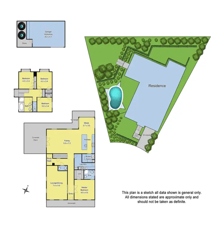 Floorplan of Homely house listing, 62 Barrow Drive, Heathmont VIC 3135