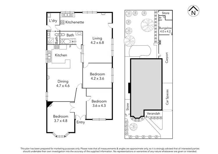 Floorplan of Homely house listing, 88 Oakover Road, Preston VIC 3072