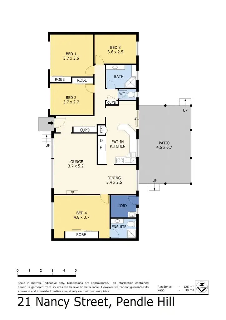 Floorplan of Homely house listing, 21 Nancy Street, Pendle Hill NSW 2145