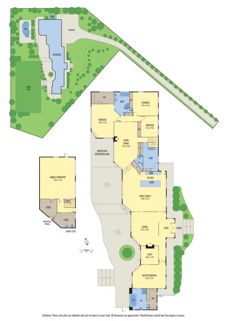 Floorplan of Homely house listing, 7 Beaufort Rise, Warrandyte VIC 3113