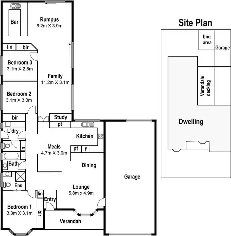 Floorplan of Homely house listing, 32 Halter Crescent, Epping VIC 3076