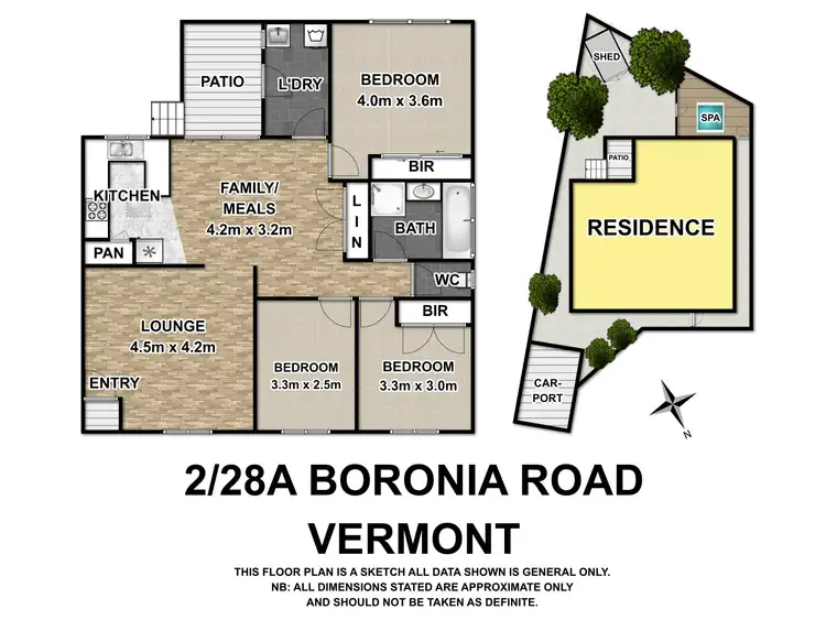 Floorplan of Homely unit listing, 2/28A Boronia Road, Vermont VIC 3133