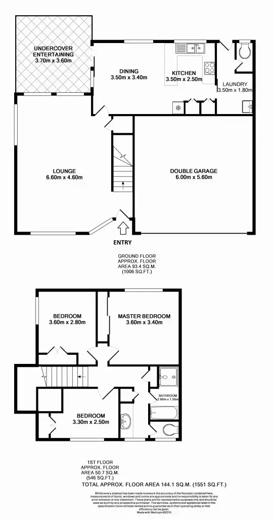 Floorplan of Homely townhouse listing, 85A Olivet Street, Glenbrook NSW 2773