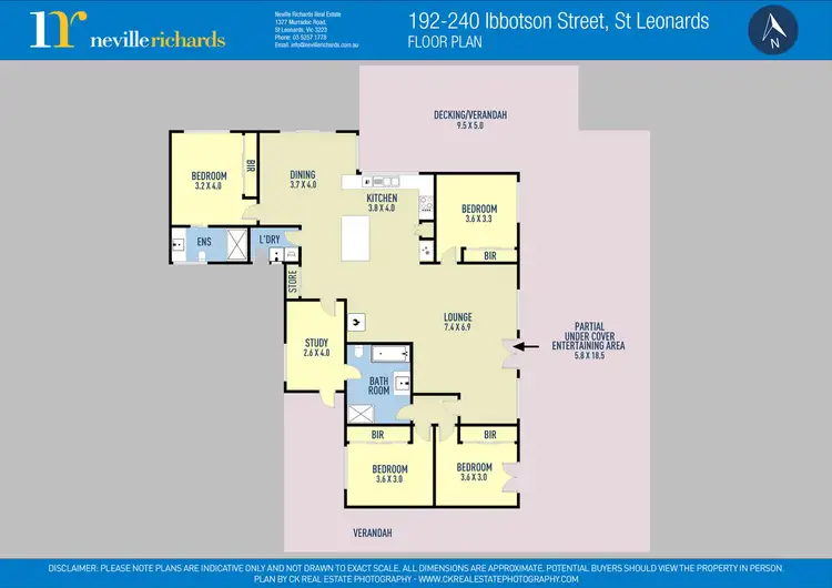 Floorplan of Homely rural property listing, 192-240 Ibbotson Street, St Leonards VIC 3223