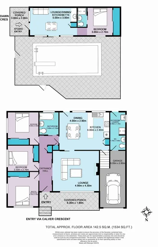 Floorplan of Homely house listing, 7 Calver Avenue, Mount Riverview NSW 2774